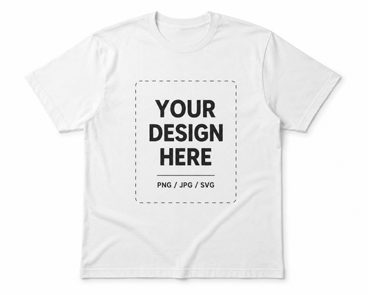 Custom T-Shirt – Upload Your Design